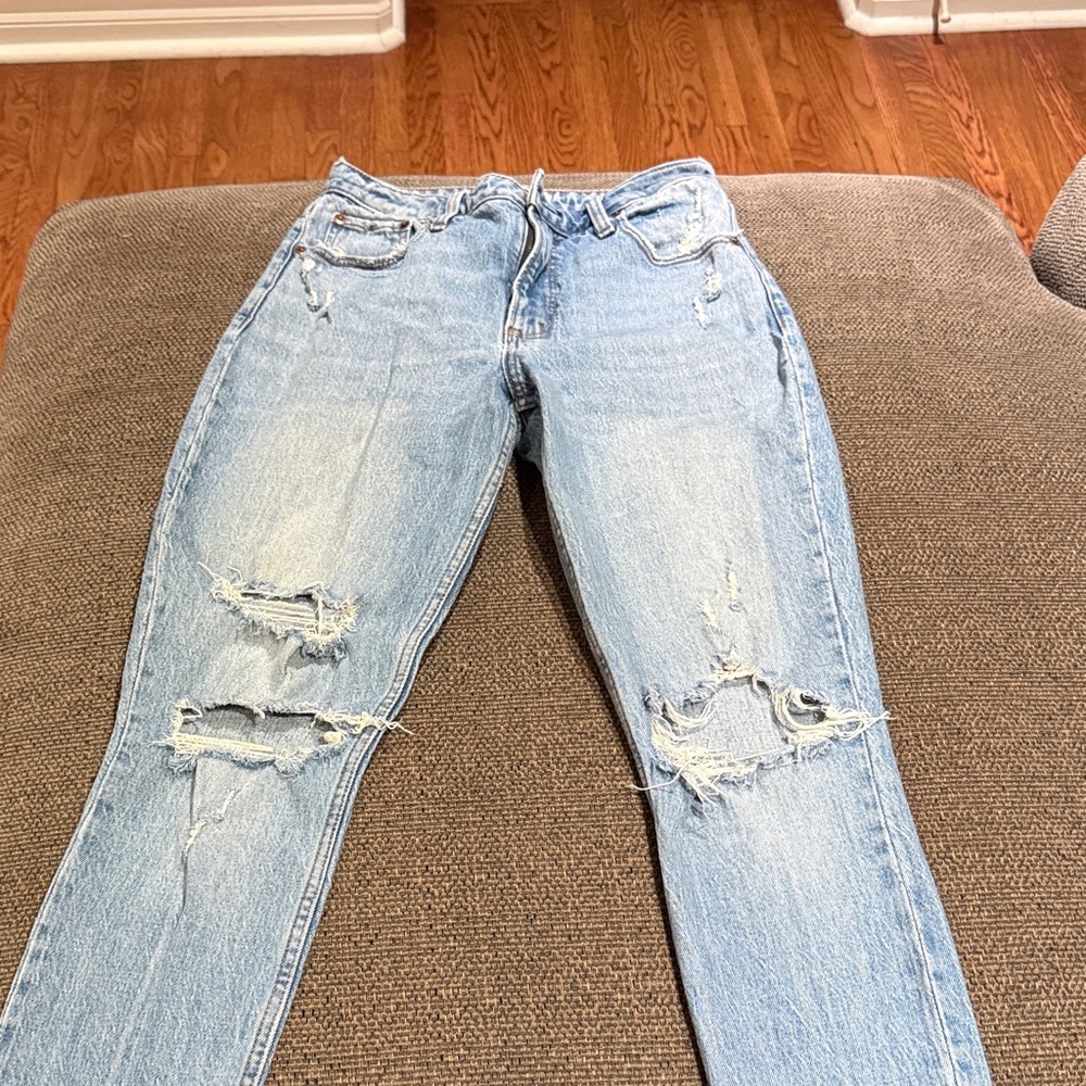 Abercrombie & Fitch Light Blue Skinny Jeans